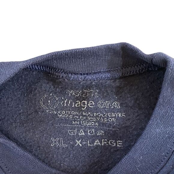 Auburn Tigers Kids XL Blue Orange Sweatshirt long sleeve football - Picture 4 of 4